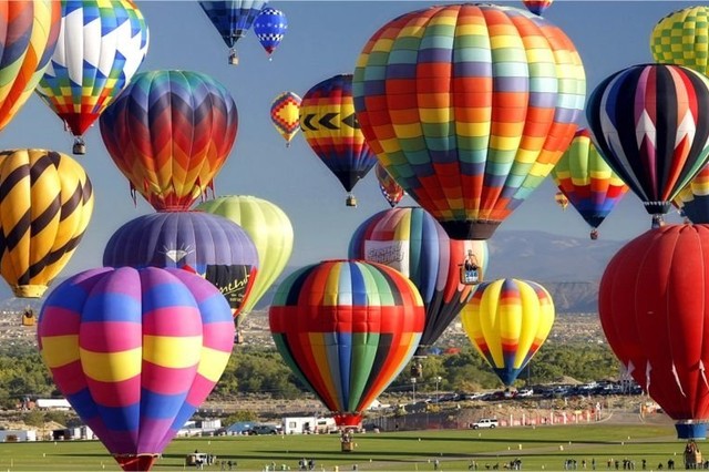 Air-Balloon Festival in the Russian Province